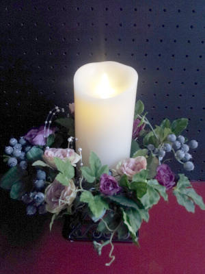 青葉台ガーデン ルミナラピラー（アートフラワー）